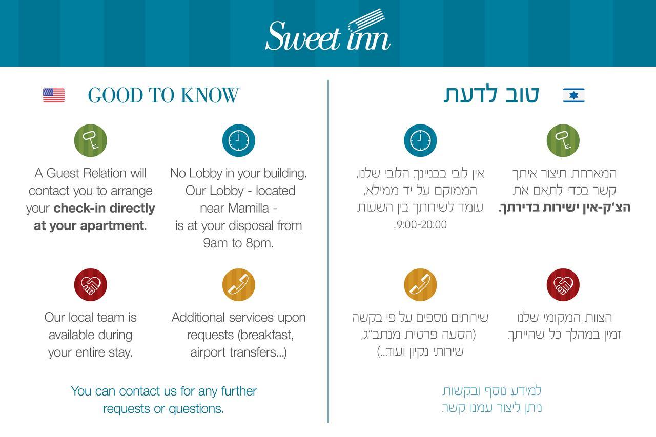 Sweet Inn - Harav Kook 7 Jeruzalem Buitenkant foto